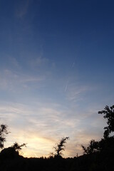 夕暮れ
