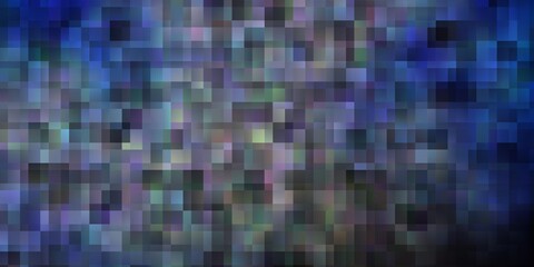 Light Blue, Yellow vector backdrop with rectangles.