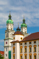 Fototapeta na wymiar Kempten - St. Lorenz Basilika - Kirche