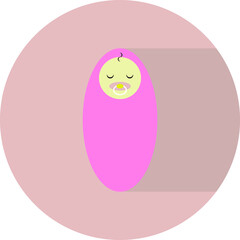 baby girl arrival announcement