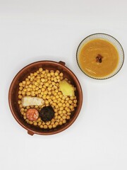 Cocido Madrileño, typical food of Spain