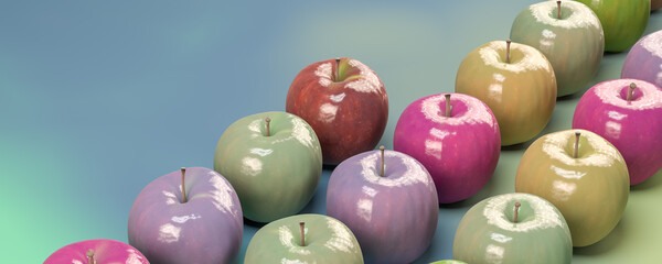 concept food, fruit, apple