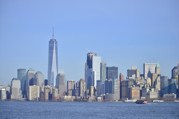 Fototapeta premium new york city skyline