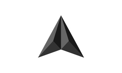 a origami, a, pyramid, abstract, 3d, origami, triangle, shape, symbol, illustration, icon, design, travel, concept, business, toy, sport, sailing, object
