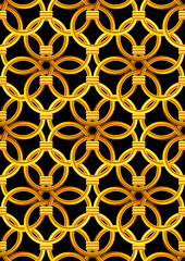 Chain mail Seamless Pattern Collection
