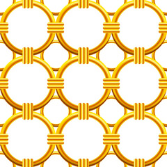 Chain mail Seamless Pattern Collection