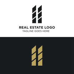 Simple and Modern Real Estate Logo Template for your Business