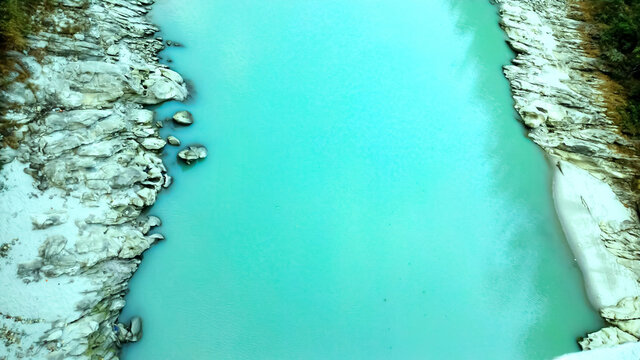 Sevoke siliguri, top view of teesta river flows