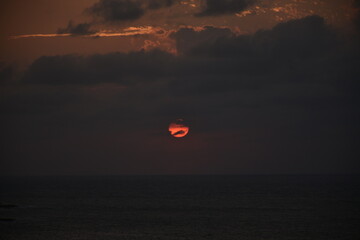 atardecer mar de la habana cuba