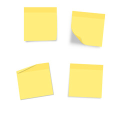 yellow sticky notes