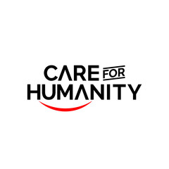 care for humanity logo design