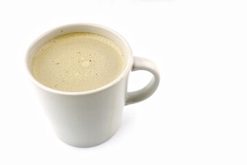 Cup of Coffee on the white background