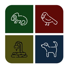 Set of pet icons