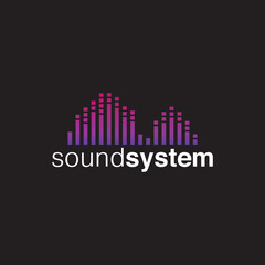 Fototapeta premium Sound Logo Concept Design Vector