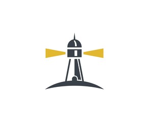 Fototapeta premium Lighthouse logo 