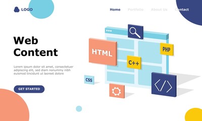 Programmer and Engineering Development Vector Illustration Concept, Suitable for web landing page, ui, 
mobile app, editorial design, flyer, banner, and other related occasion