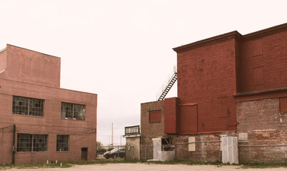 old abandoned factory