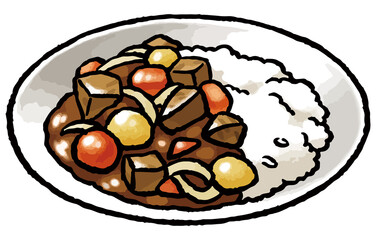 Japanese Style Curry Rice