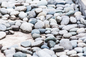 Close up view of rock texture for blur background