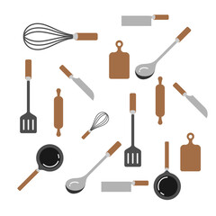 pattern kitchen utensils for cooking