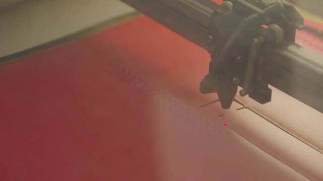 Laser cutter cutting templates to make PPE and various other thing
