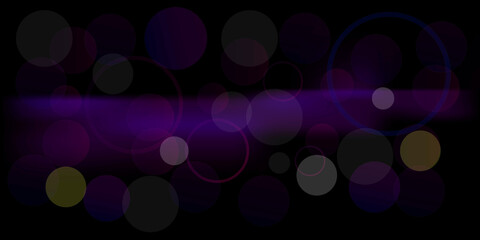 Purple abstract background in the form of circles. Vector texture with a gradient. Graphic modern template. Stock Photo.