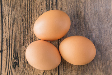 Farm fresh egg background material