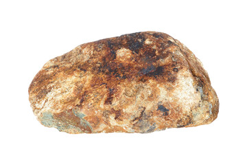 Nature stone isolated on a white background