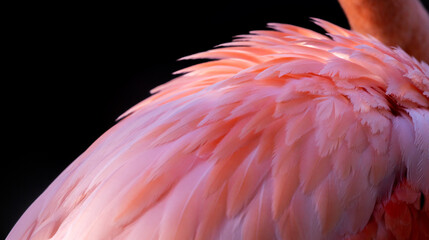 Beautiful colorful decorative picture of the American Flamingo feathers white pink and crimson plumage gorgeous friendly Ambassadors for nature home images decor 