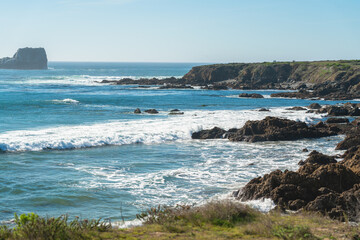 Point Piedras Blancas, California Coastline