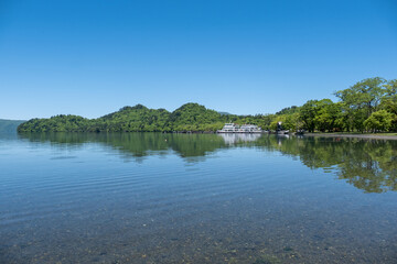 Fototapeta na wymiar 十和田湖,十和田八幡平国立公園,日本