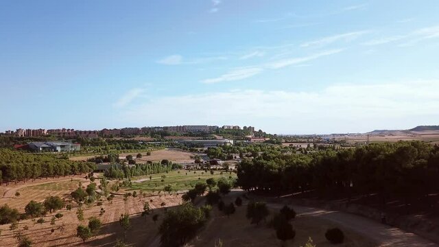 Jose Zorrilla soccer stadium and Miguel Delibes Auditorium, Valladolid