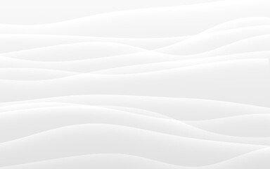 White gray curve wave line abstract background.