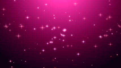 Christmas purple pink starry background.