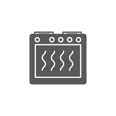 Oven icon isolated on white background. Cooking gas symbol modern, simple, vector, icon for website design, mobile app, ui. Vector Illustration