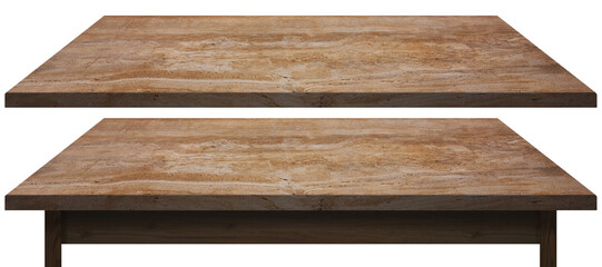 dark stone table top and shelf