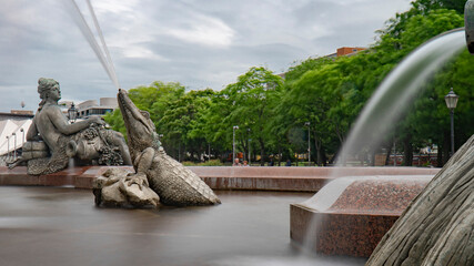 Neptunbrunnen in Berlin Nahaufnahmen © Jochen