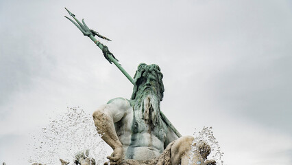 Neptunbrunnen in Berlin Nahaufnahmen © Jochen