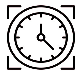 clock vector illustration