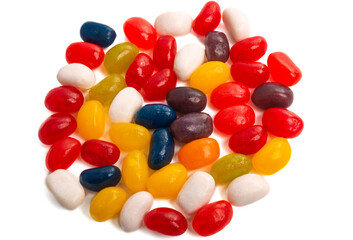jelly beans isolated