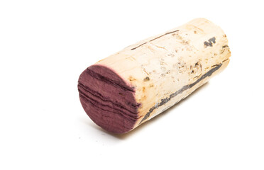 wine cork isolated