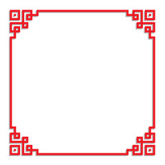 chinese border frame 26