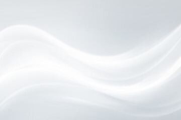 Elegant white grey modern bright hazy waves art. Blurred backdrop effect background. Abstract creative graphic. Decorative wallpaper style.