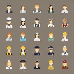 People icon set
