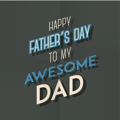 Father's day poster