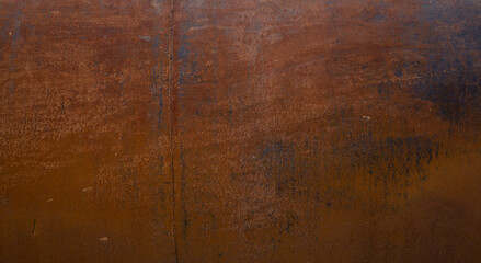 Grunge rusted metal texture, rust, and oxidized metal background. Old metal iron panel