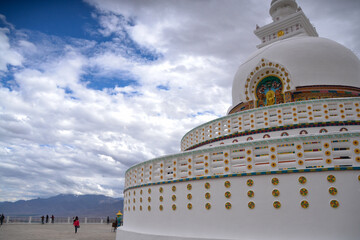 buddhist stupa in ladakh, Leh
