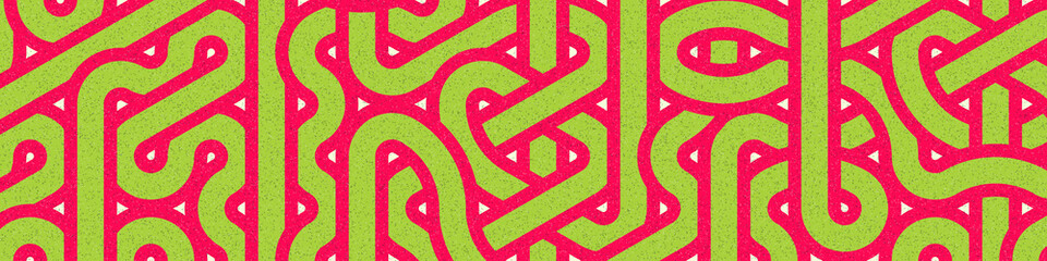 Colour Hexagon Tile Connection art background design illustration