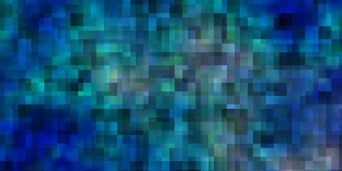 Light Pink, Blue vector template with rectangles.