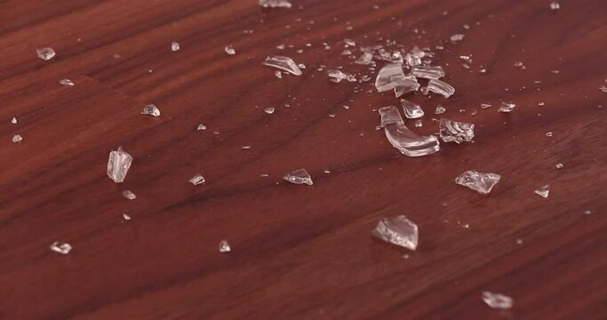 using bread to clean up broken glass